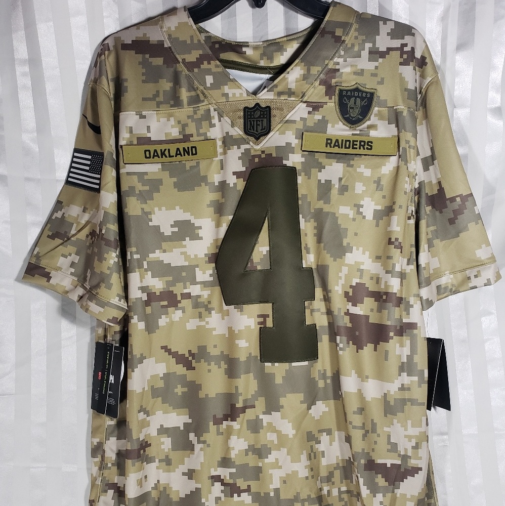 Oakland Raiders Derek Carr Salute to Service